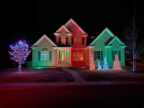 Red and Green Outdoor Christmas Decorations 